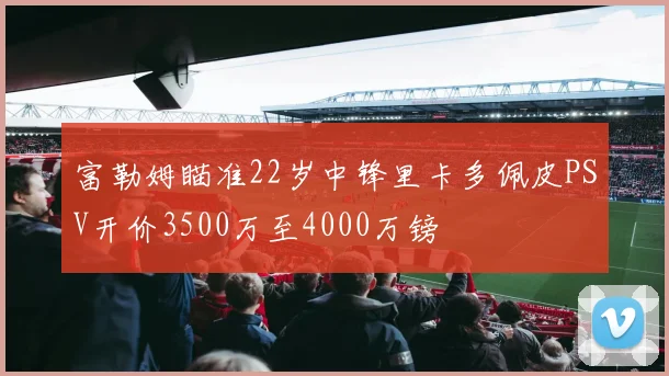 富勒姆瞄准22岁中锋里卡多佩皮PSV开价3500万至4000万镑